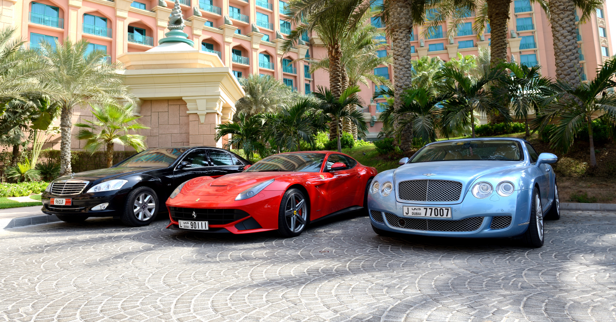 Enjoy the luxury sports car for rental in Bahrain at Prima