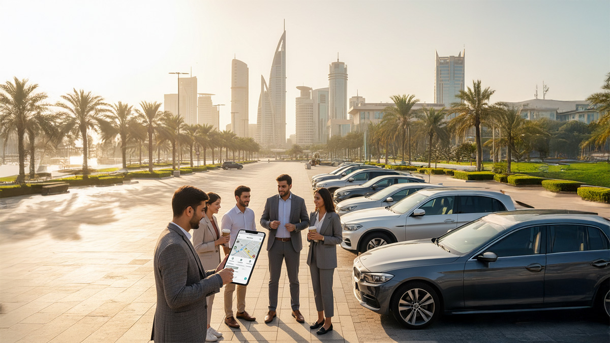 Why Businesses in Bahrain Prefer Monthly Car Rentals Over Ownership?